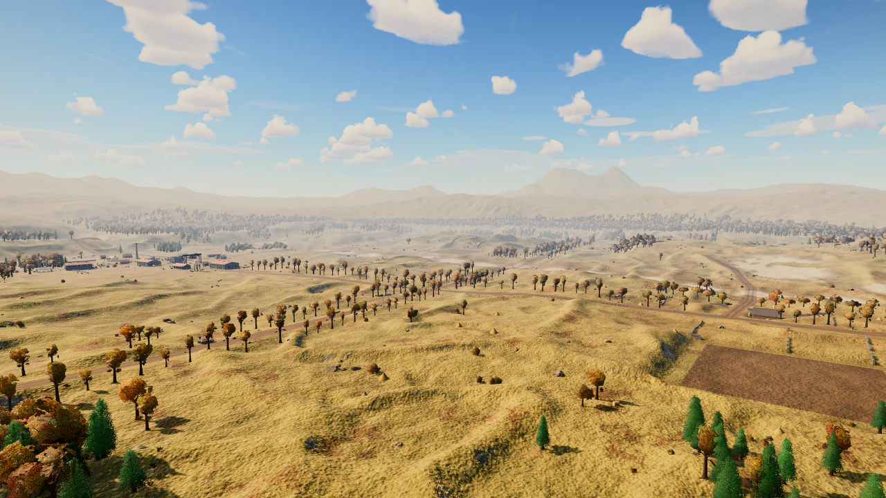 Steppe battlefield