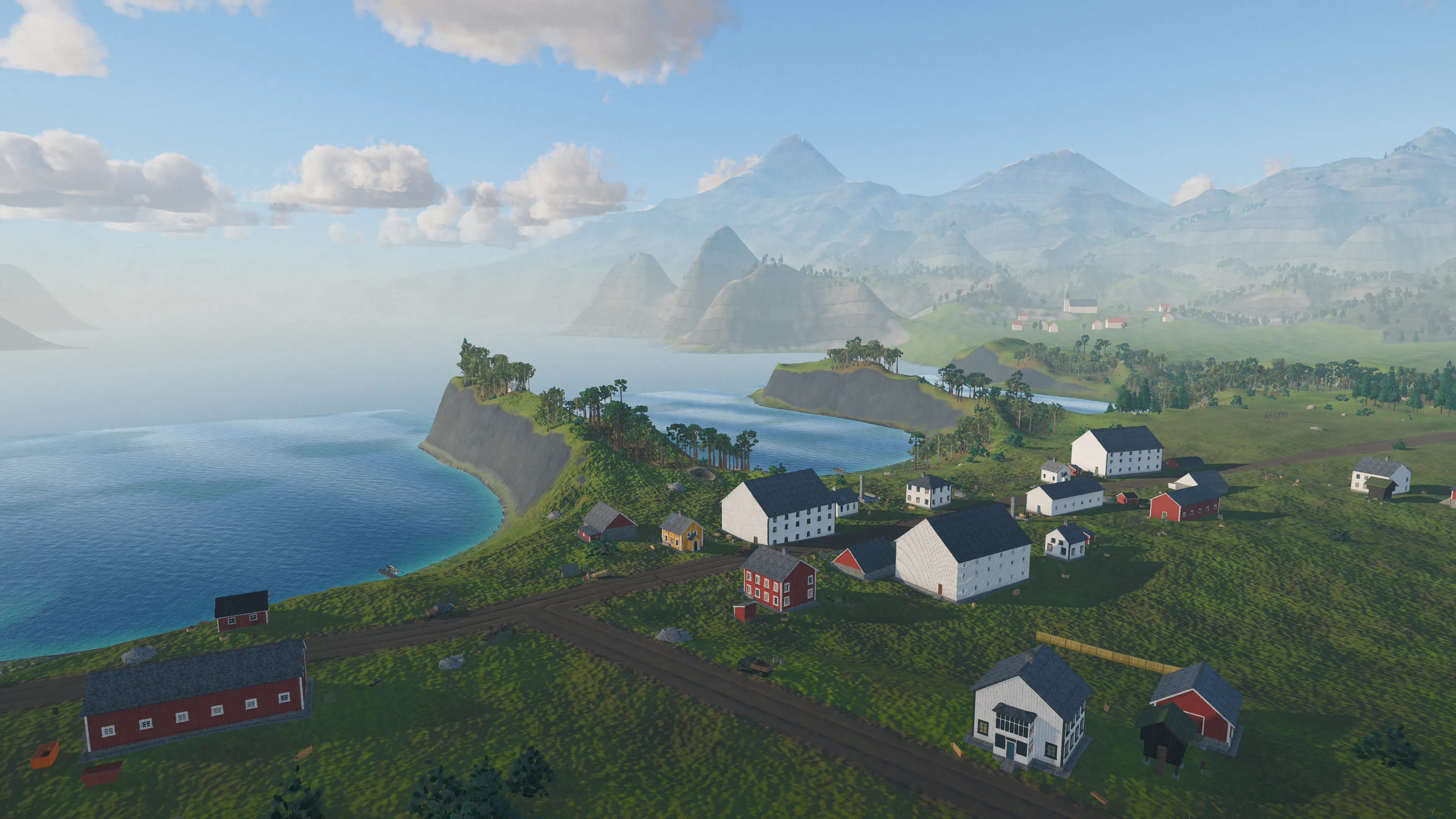 Battlefields shown in the current game renderer