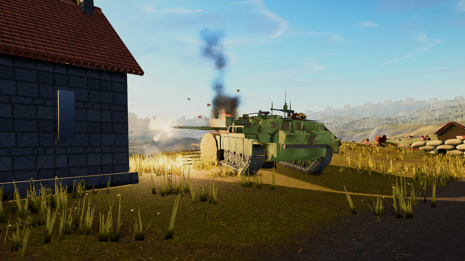Autumn armored battle