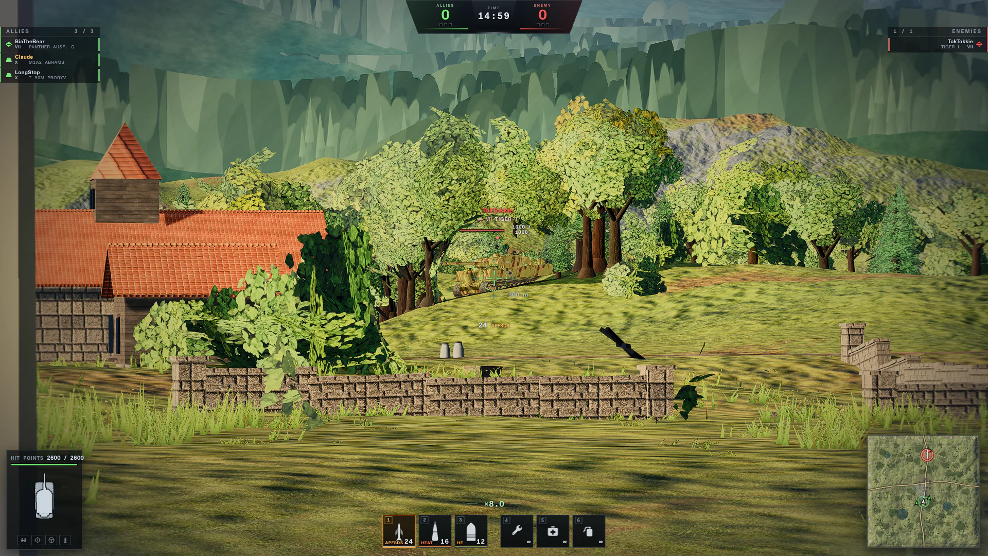 Current precision sight