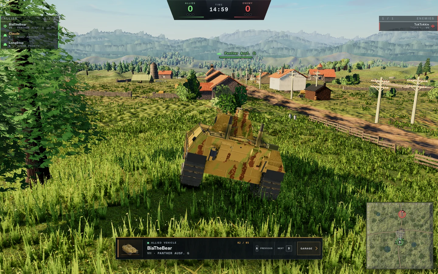 Allied spectator camera