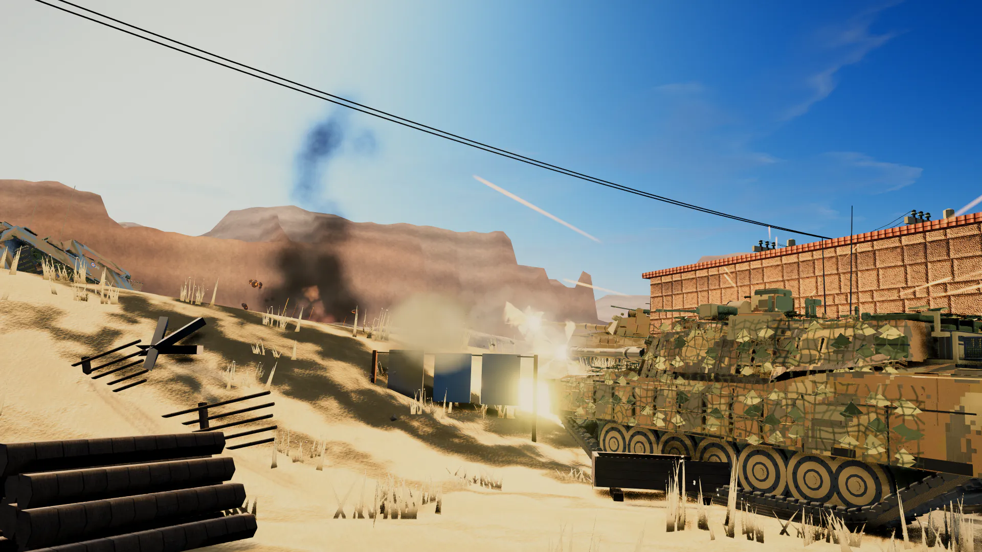 Desert tank duel