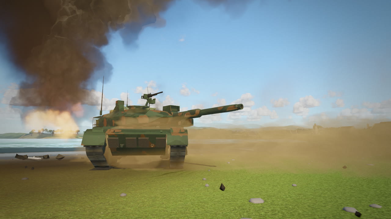 盐沼湾，白天：Type 10 对 ZTZ-99A2